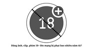 Đăng ảnh, clip, phim 18+ lên mạng bị phạt bao nhiêu năm tù?