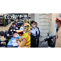 Cảnh sát giao thông được vào trường học để kiểm tra phương tiện?