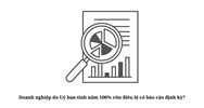 Doanh nghiệp do Uỷ ban tỉnh nắm 100% vốn điều lệ có báo cáo định kỳ?
