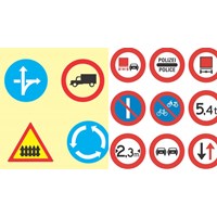 Biển báo giao thông đường bộ gồm mấy nhóm ? Ý nghĩa của từng nhóm