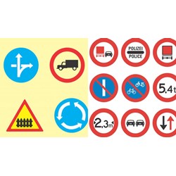 Biển báo giao thông đường bộ gồm mấy nhóm ? Ý nghĩa của từng nhóm