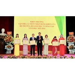 Tiêu chuẩn giáo viên tiểu học nhận Bằng khen Bộ trưởng Bộ GD&ĐT