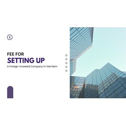 What Are the Fee for setting up Foreign Company in Viet Nam