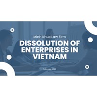 Dissolution of Enterprises in Vietnam: How, What and When?