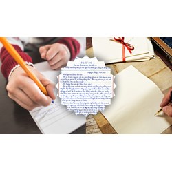 Mẫu thư UPU lần thứ 53 năm 2024 siêu hay cho học sinh tham khảo
