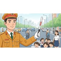 Tả chú công an giao thông chọn lọc hay nhất, đạt điểm cao