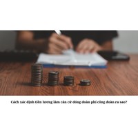 Cách xác định tiền lương làm căn cứ đóng đoàn phí công đoàn ra sao?