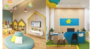 Bố trí khối phòng phục vụ học tập của trường mầm non thế nào?