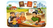 Xử lý quyền sử dụng đất hộ gia đình có trước ngày Luật Đất đai 2024 có hiệu lực