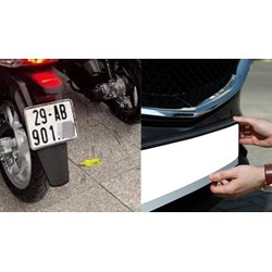 Trường hợp nào không phải đăng ký biển số định danh?