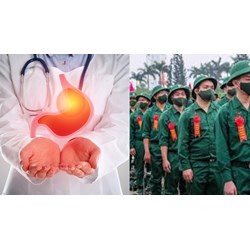 Bệnh dạ dày khi đi khám nghĩa vụ quân sự sẽ được xếp vào loại mấy?