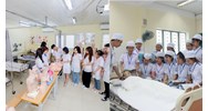 Được giảng dạy thực hành điều dưỡng viên một lúc bao nhiêu người?