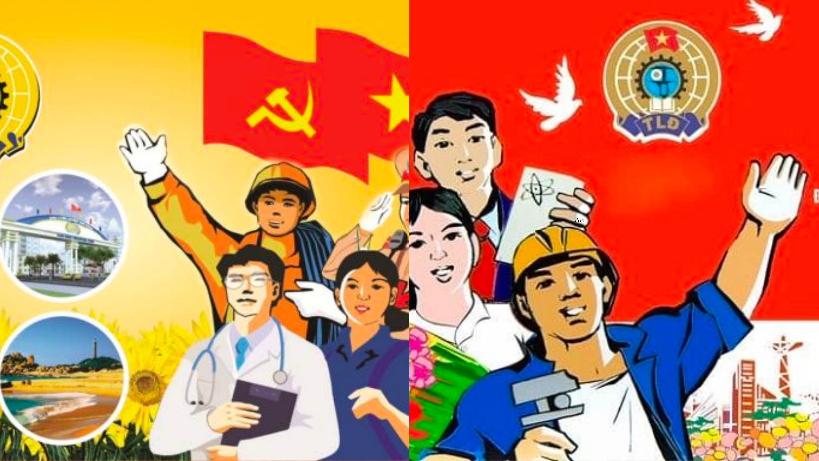 Biểu tượng Công đoàn Việt Nam do ai thiết kế và có ý nghĩa ra sao?