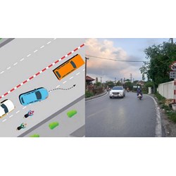 Biển nào không cho phép ô tô con vượt theo quy định?