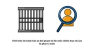 Thời hiệu thi hành bản án khi phạm tội lừa đảo chiếm đoạt tài sản bị phạt 12 năm