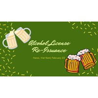 Alcohol Distribution License Re-Issuance in Vietnam