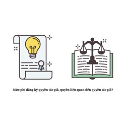 Mức phí đăng ký quyền tác giả, quyền liên quan đến quyền tác giả?