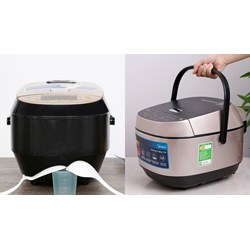 Top 4 mẫu nồi cơm điện cao tần thương hiệu Midea chất lượng tốt
