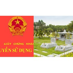 Đất mồ mả có được cấp giấy chứng nhận quyền sử dụng đất không?