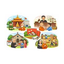 Những trường hợp nào cơ sở tôn giáo được nhận Giấy chứng nhận quyền sử dụng đất (sổ đỏ)?