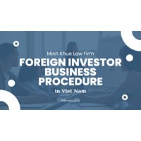 Procedures for Foreign Investors to Register their Business in VN