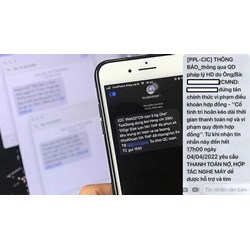 Mức phạt khi giả tin nhắn đòi nợ của ngân hàng chiếm đoạt tài sản