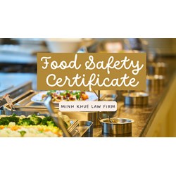 Issuance Of Food Safety Eligibility Certification in Vietnam