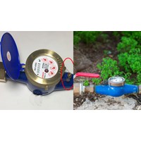 Các loại đồng hồ nước sử dụng cung cấp nước cho hộ gia đình