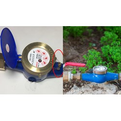 Các loại đồng hồ nước sử dụng cung cấp nước cho hộ gia đình