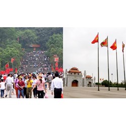 Phải công bố tổ chức, cá nhân có công đức tu bổ, xây dựng Đền Hùng?