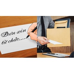 Quy trình xem xét từ chức với người đại diện phần vốn nhà nước