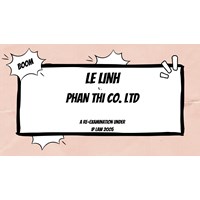 Le Linh V. Phan Thi Co., Ltd: A Reexamination Under 2005 IP Law
