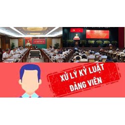 Chi bộ có đảng viên bị xử lý kỷ luật cảnh cáo có bị ảnh hưởng?