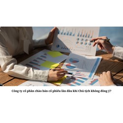 Công ty cổ phần chào bán cổ phiếu lần đầu khi Chủ tịch không đồng ý?