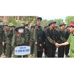 Nhiệm vụ chiến sĩ tham gia nghĩa vụ công an được huấn luyện thực hiện?