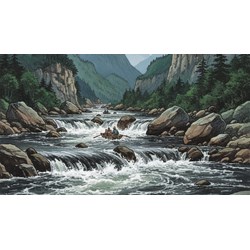 Tóm tắt Dòng Sông Đen ngắn gọn, hay nhất - Ngữ văn lớp 7