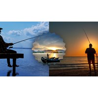 Tả cụ già đang ngồi câu cá bên hồ nước chọn lọc hay nhất