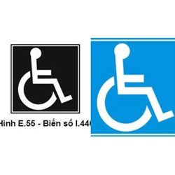 Biển nào là biển báo hiệu “Nơi đỗ xe dành cho người khuyết tật”?