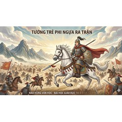 Tóm tắt Viên tướng trẻ và con ngựa trắng ngắn gọn, hay nhất