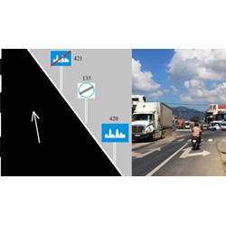 Quy định về biển báo đông dân cư và biển báo hết đông dân cư