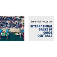 Essential Note Drafting the International Sale of Goods Contracts