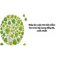 Đáp án cuộc thi Gửi niềm tin trao kỳ vọng về Đại hội XIII Công đoàn Việt Nam