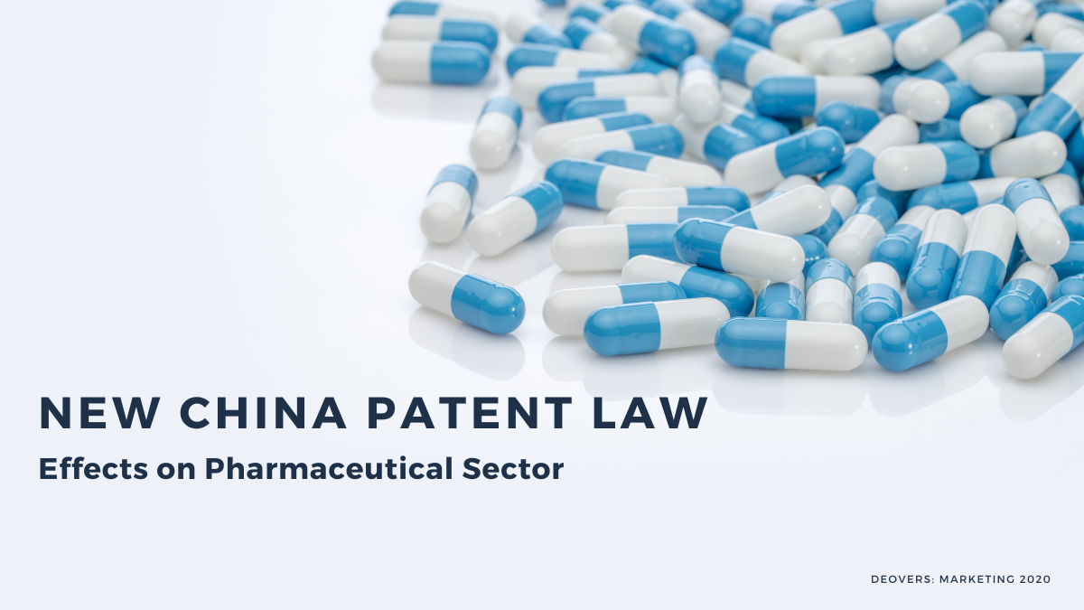 Image showcasing New China's Patent Law Effect on the Pharmaceutical Sector.
