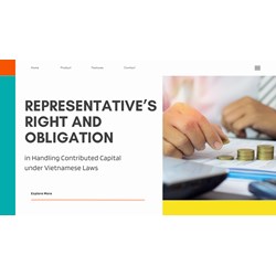 The Representative's Legal Status in Handling Contributed Capital