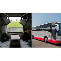 Giấy phép lái xe hạng D thì có chạy được xe 20 chỗ giường nằm?
