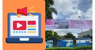 Trình tự thông báo sản phẩm quảng cáo trên bảng quảng cáo, băng-rôn