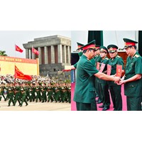 Sẽ thực hiện thăng quân hàm cho sĩ quan quân đội khi nào?