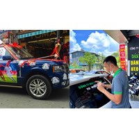 Dán decal trang trí cho xe máy, xe ô tô có bị xử phạt không?