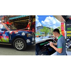 Dán decal trang trí cho xe máy, xe ô tô có bị xử phạt không?