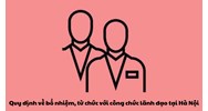 Quy định về bổ nhiệm, từ chức với công chức lãnh đạo tại Hà Nội
